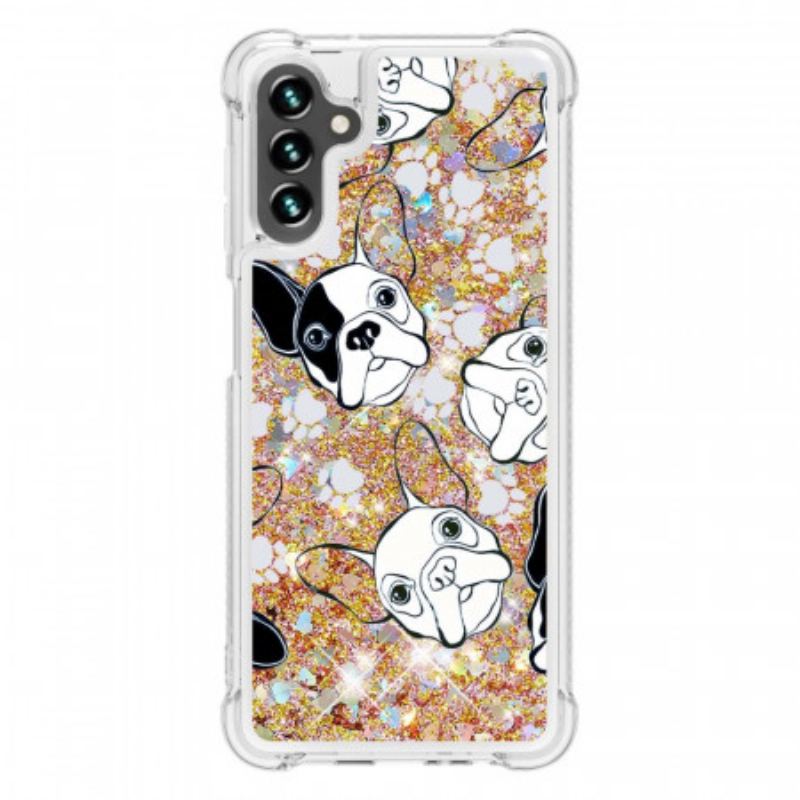 Capa Para Samsung Galaxy A13 5G / A04s Mr Dog Lantejoulas