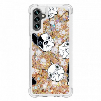 Capa Para Samsung Galaxy A13 5G / A04s Mr Dog Lantejoulas