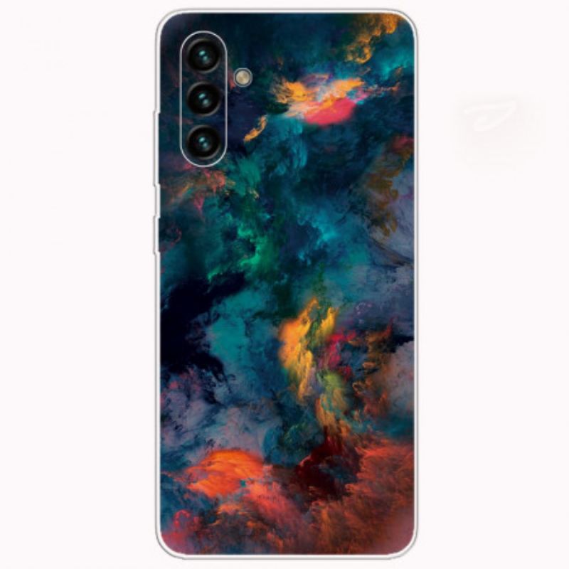 Capa Para Samsung Galaxy A13 5G / A04s Nuvens Coloridas