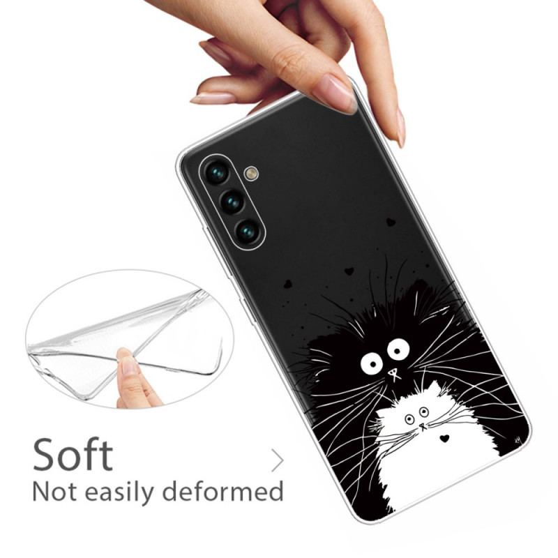 Capa Para Samsung Galaxy A13 5G / A04s Olha Os Gatos