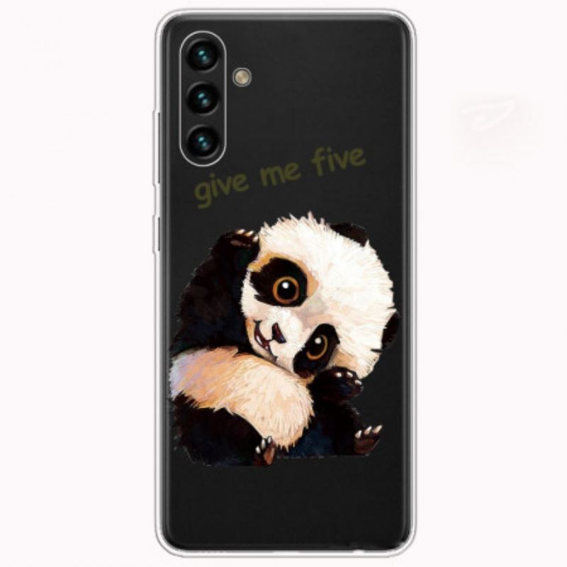 Capa Para Samsung Galaxy A13 5G / A04s Panda Me Dê Cinco