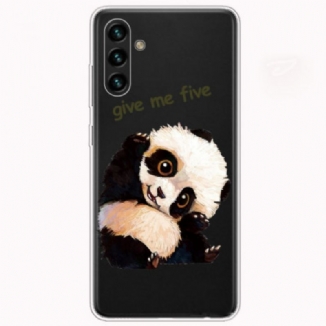 Capa Para Samsung Galaxy A13 5G / A04s Panda Me Dê Cinco