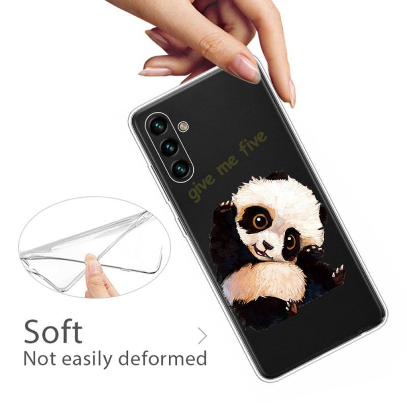 Capa Para Samsung Galaxy A13 5G / A04s Panda Me Dê Cinco