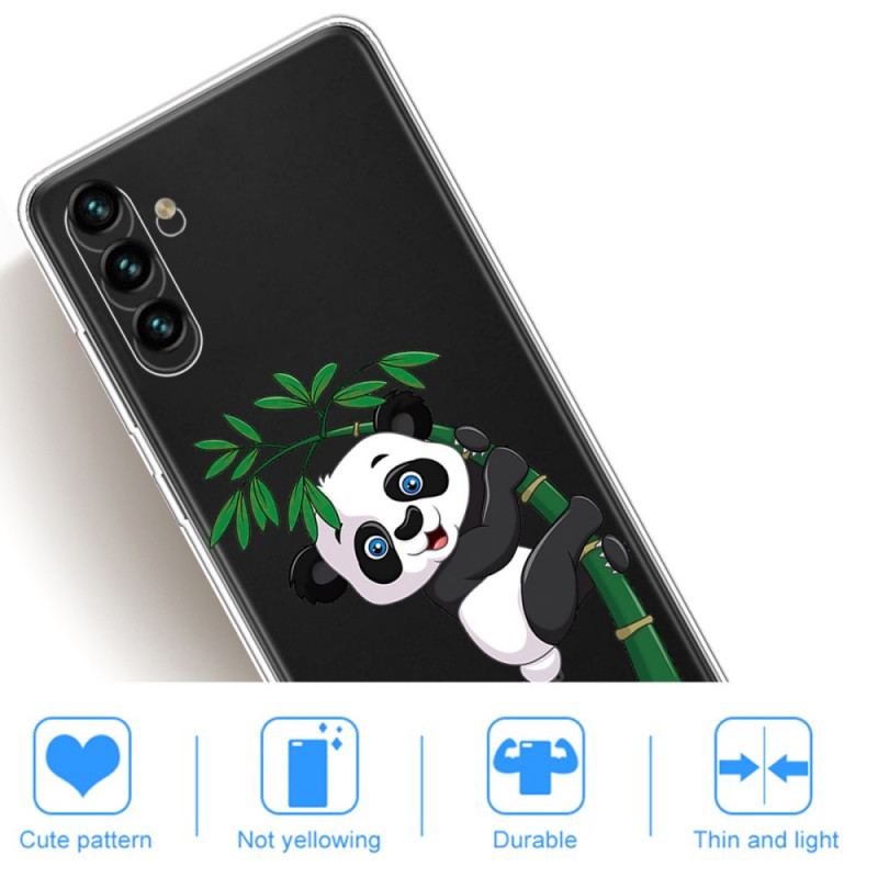 Capa Para Samsung Galaxy A13 5G / A04s Panda No Bambu