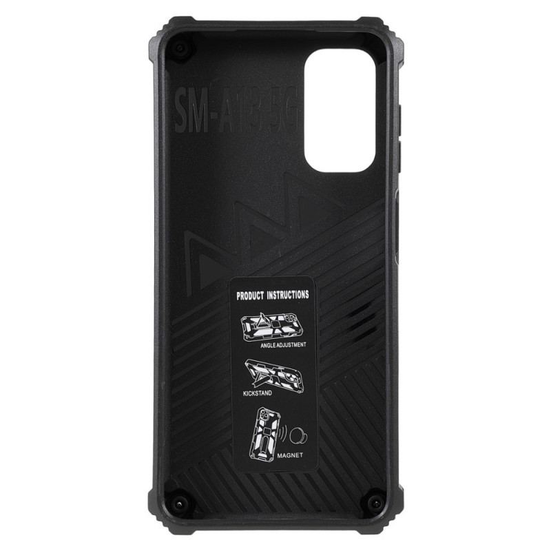 Capa Para Samsung Galaxy A13 5G / A04s Suporte Removível Bicolor