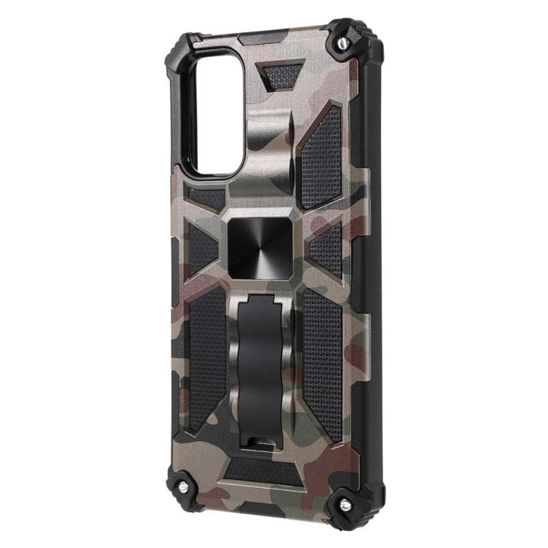 Capa Para Samsung Galaxy A13 5G / A04s Suporte Removível De Camuflagem