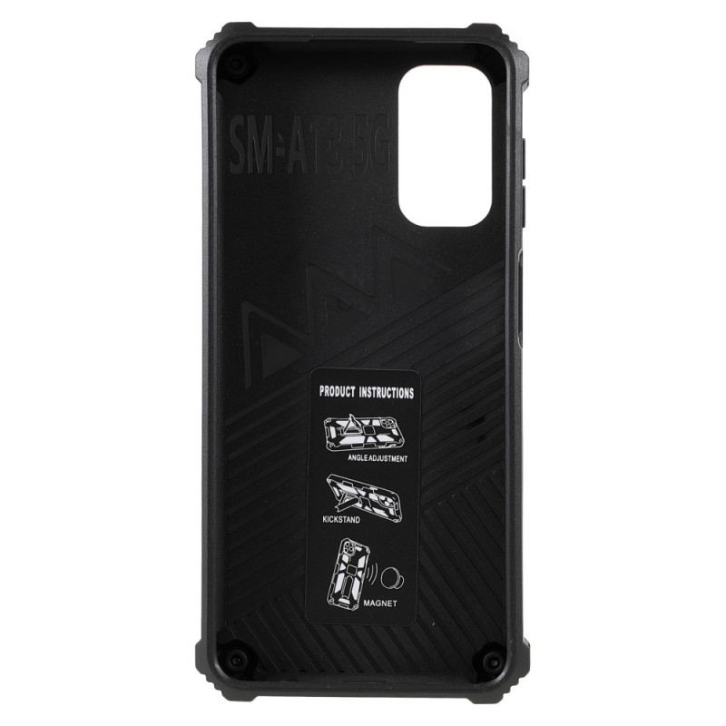 Capa Para Samsung Galaxy A13 5G / A04s Suporte Removível De Camuflagem