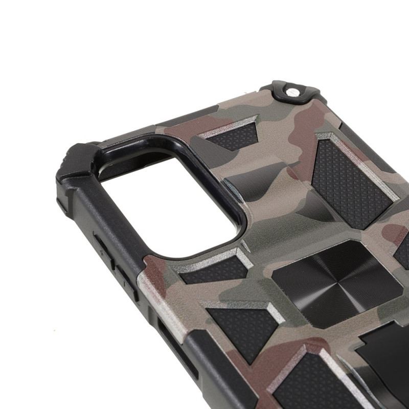 Capa Para Samsung Galaxy A13 5G / A04s Suporte Removível De Camuflagem