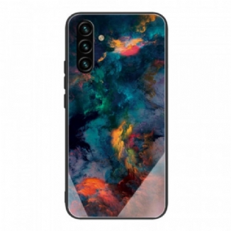 Capa Para Samsung Galaxy A13 5G / A04s Vidro Temperado Celeste