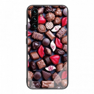 Capa Para Samsung Galaxy A13 5G / A04s Vidro Temperado Chocolate