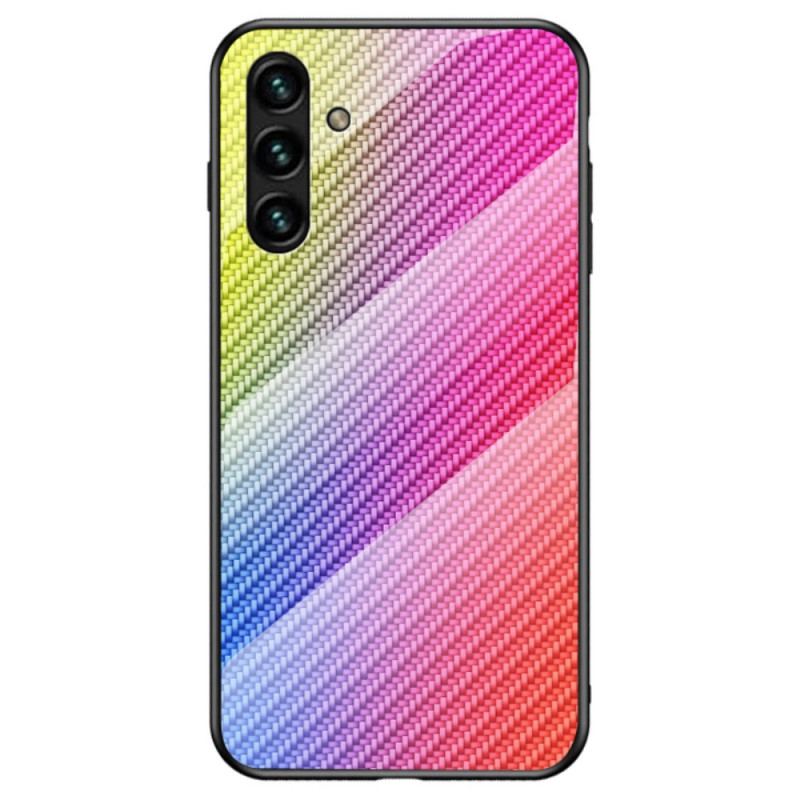 Capa Para Samsung Galaxy A13 5G / A04s Vidro Temperado De Fibra De Carbono