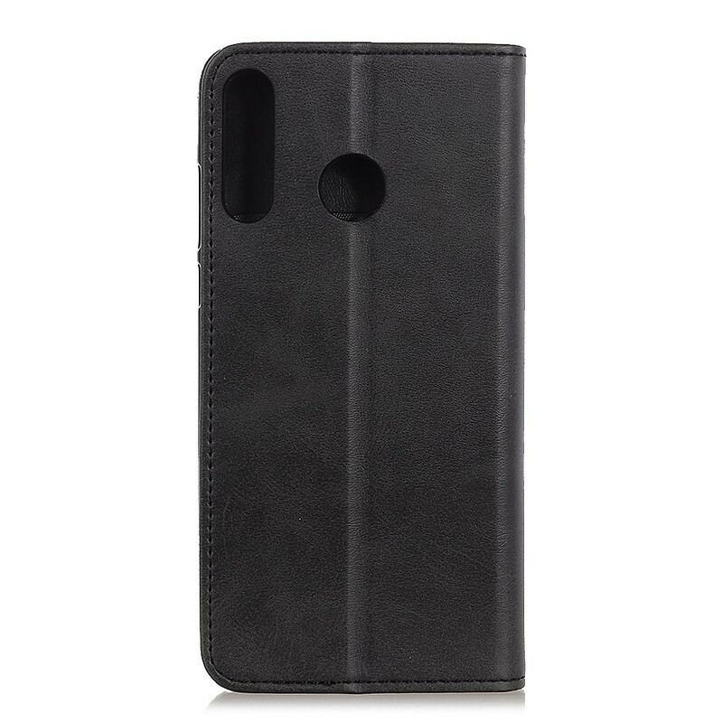 Capa De Celular Para Samsung Galaxy A20s Flip Couro Rachado