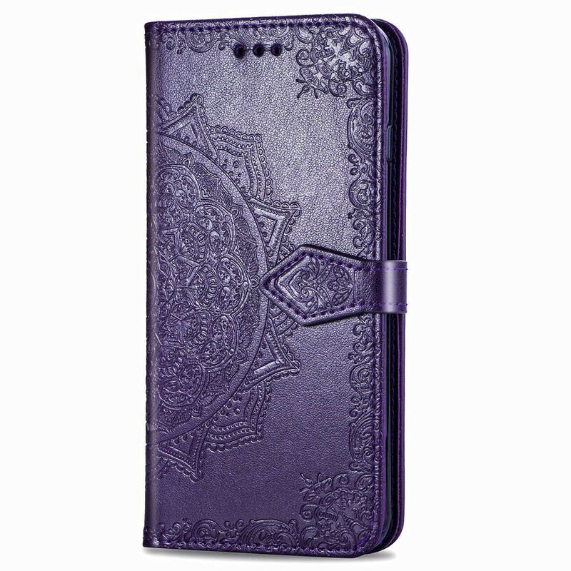 Capa Folio Para Samsung Galaxy A20s Mandala Idade Média