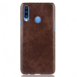 Capa Para Samsung Galaxy A20s Efeito Couro Lichia