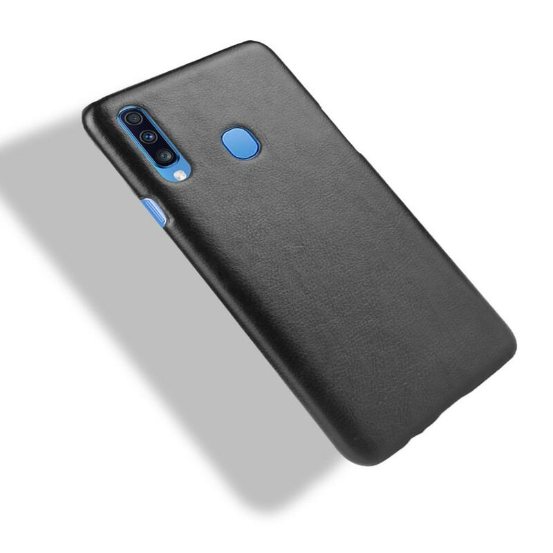 Capa Para Samsung Galaxy A20s Efeito Couro Lichia