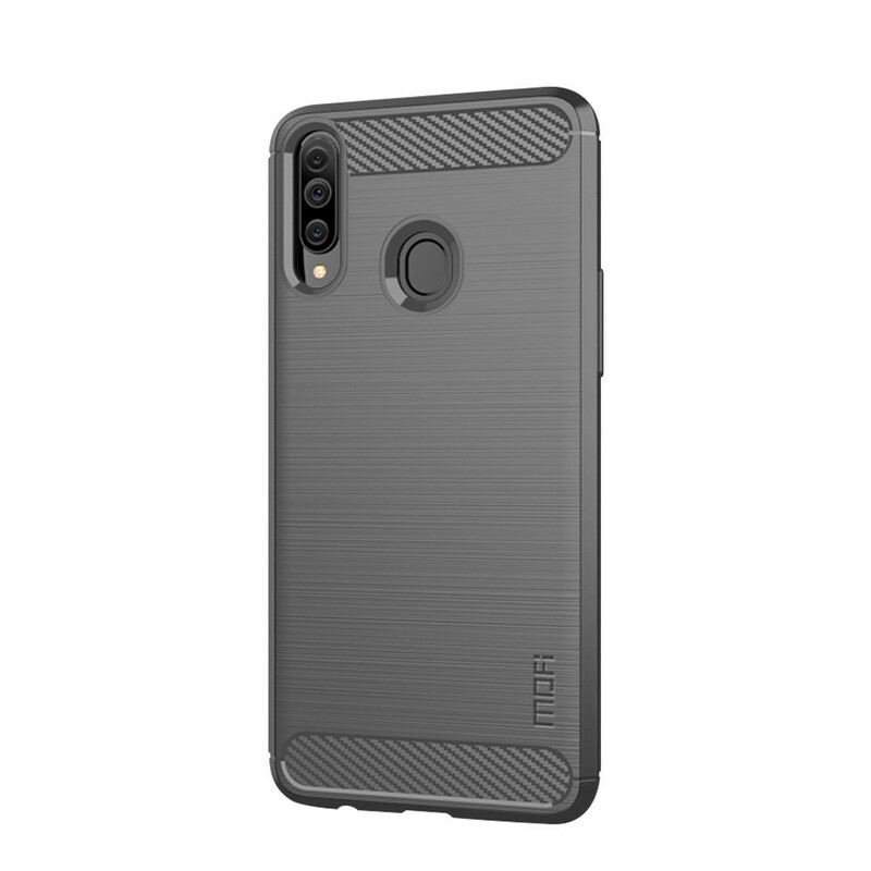 Capa Para Samsung Galaxy A20s Fibra De Carbono Escovada Mofi