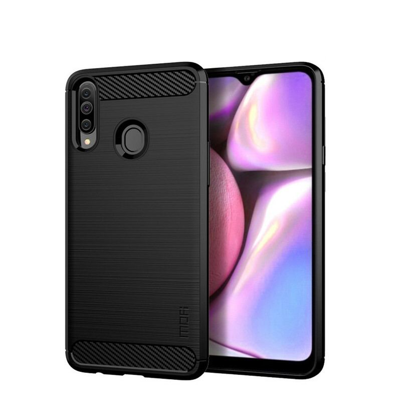 Capa Para Samsung Galaxy A20s Fibra De Carbono Escovada Mofi