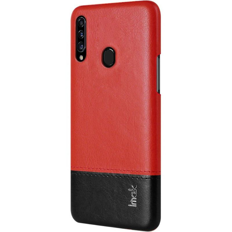 Capa Para Samsung Galaxy A20s Imak Série Ruiyi Efeito Couro