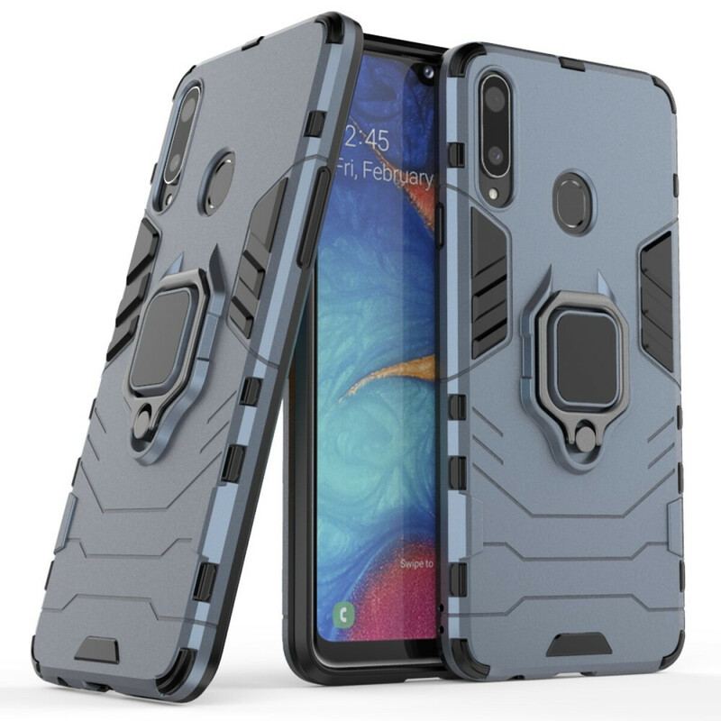 Capa Para Samsung Galaxy A20s Resistente A Anel