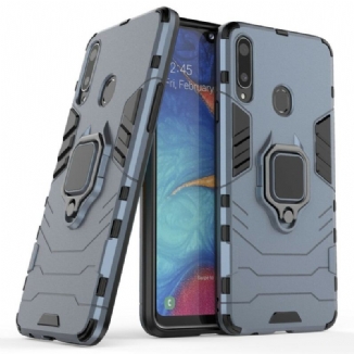 Capa Para Samsung Galaxy A20s Resistente A Anel