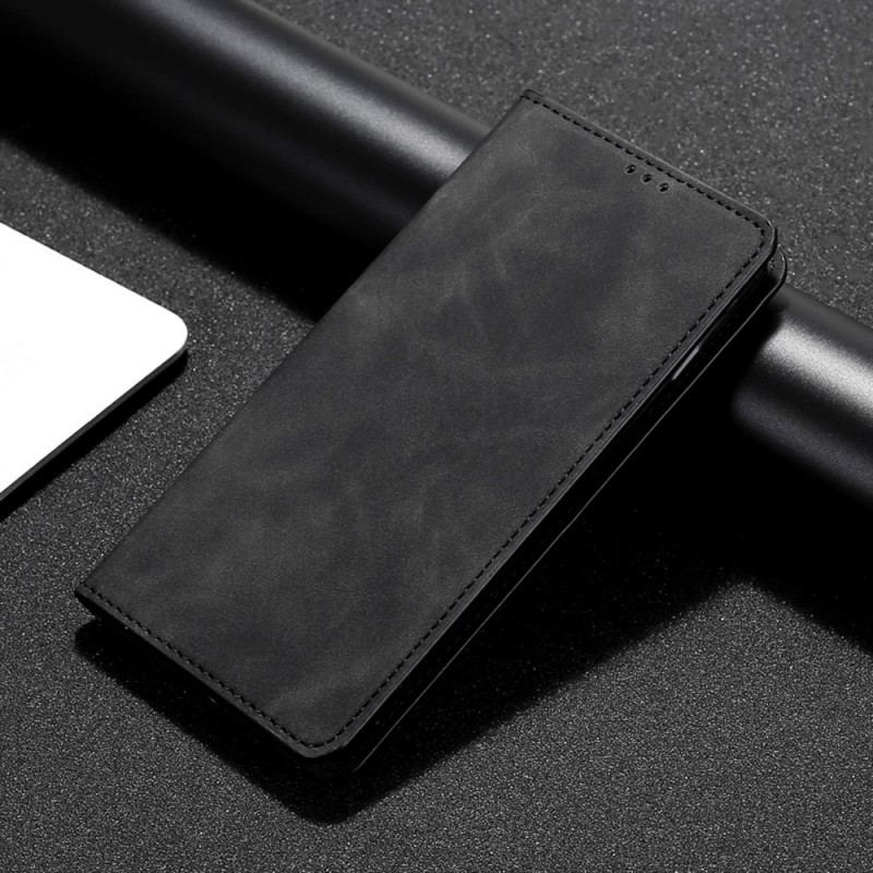 Capa De Celular Para Xiaomi 12 Pro Flip Sensação De Pele