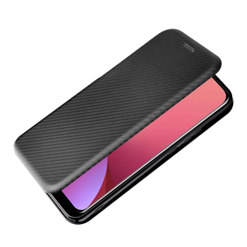 Capa De Celular Para Xiaomi 12 Pro Flip Silicone De Carbono Colorido