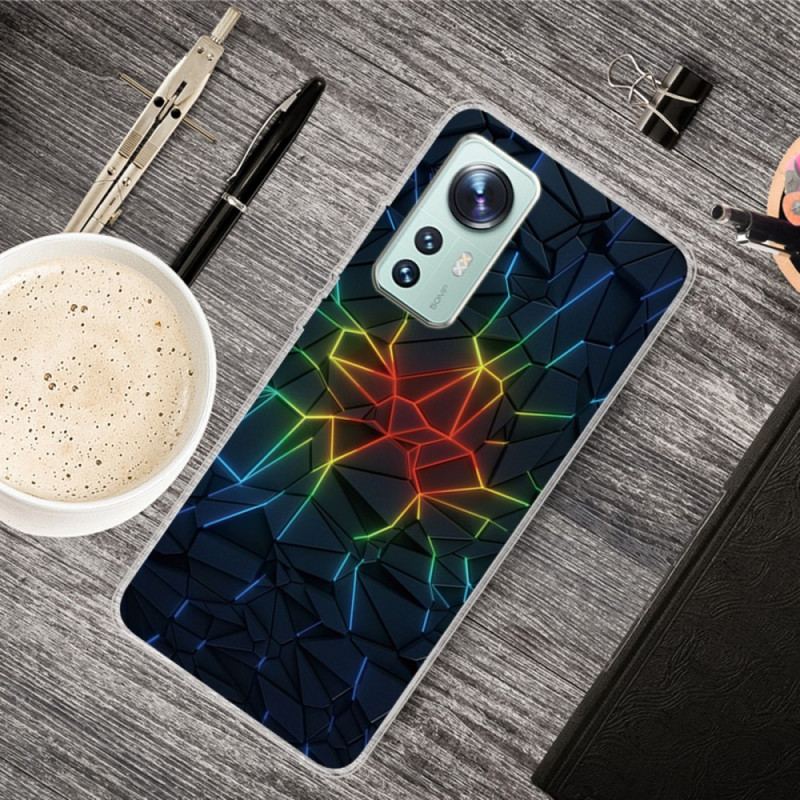 Capa De Celular Para Xiaomi 12 Pro Lasers De Silício