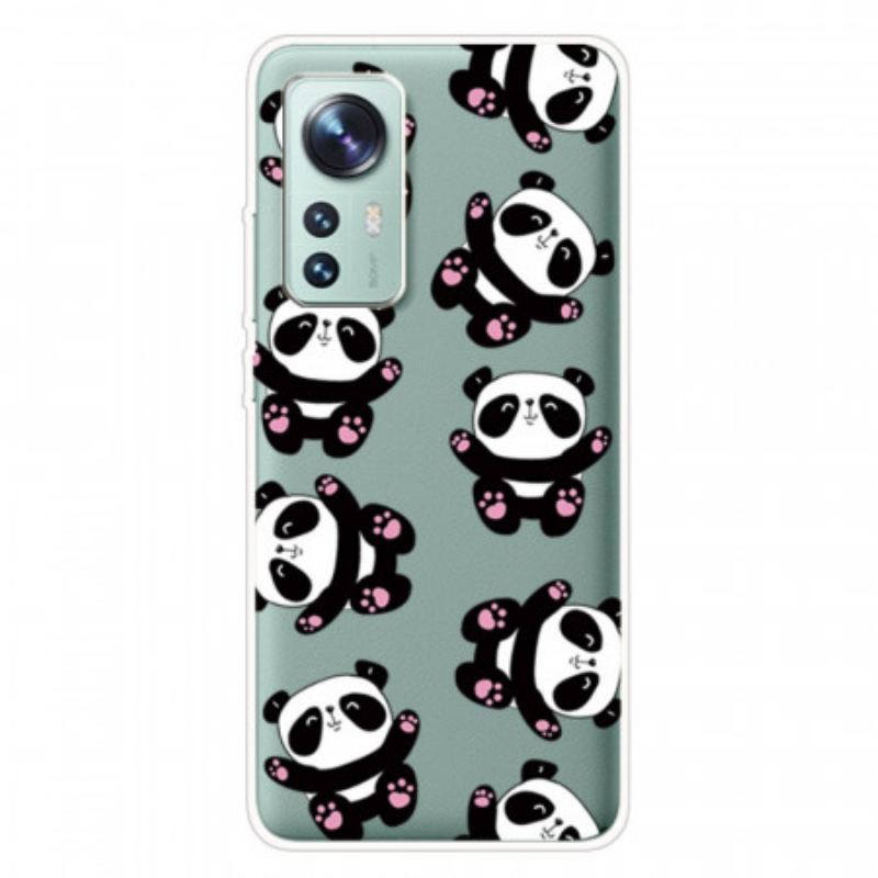 Capa De Celular Para Xiaomi 12 Pro Pandas De Silicone