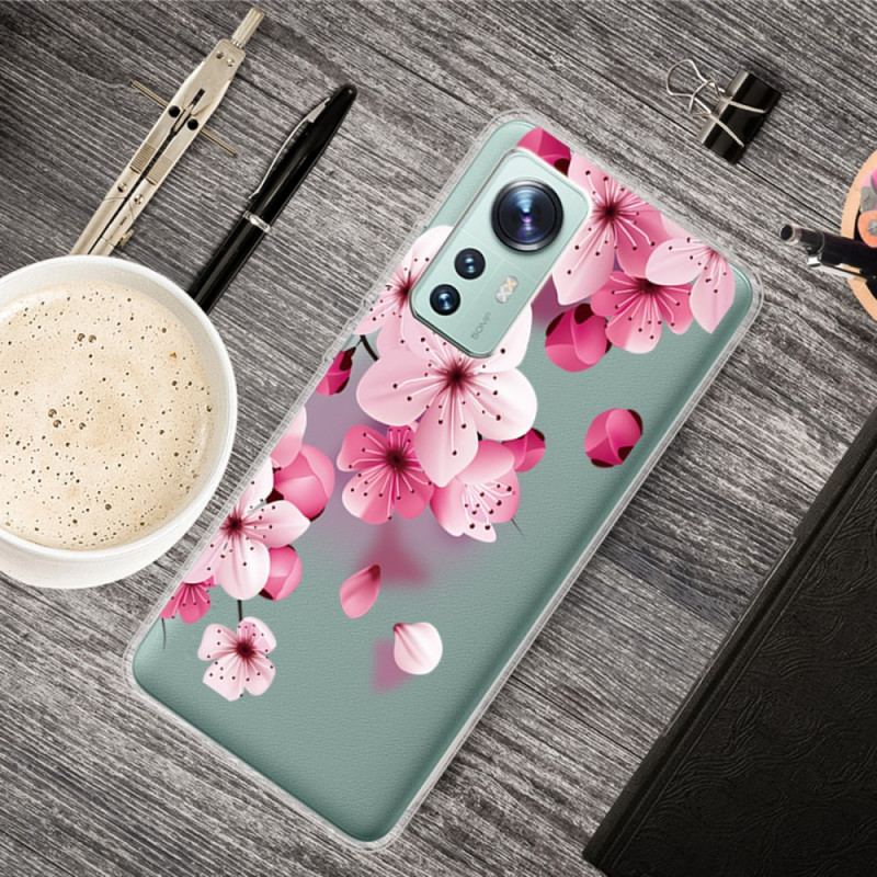 Capa De Celular Para Xiaomi 12 Pro Rosas De Silicone