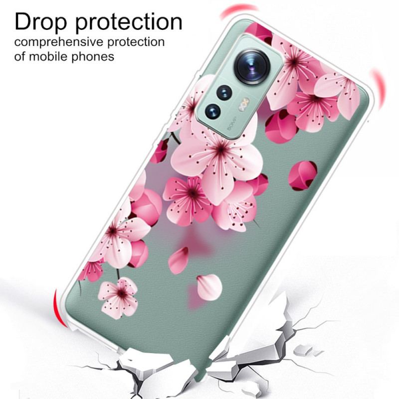 Capa De Celular Para Xiaomi 12 Pro Rosas De Silicone