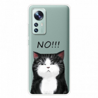 Capa De Celular Para Xiaomi 12 Pro Silicone Cat No