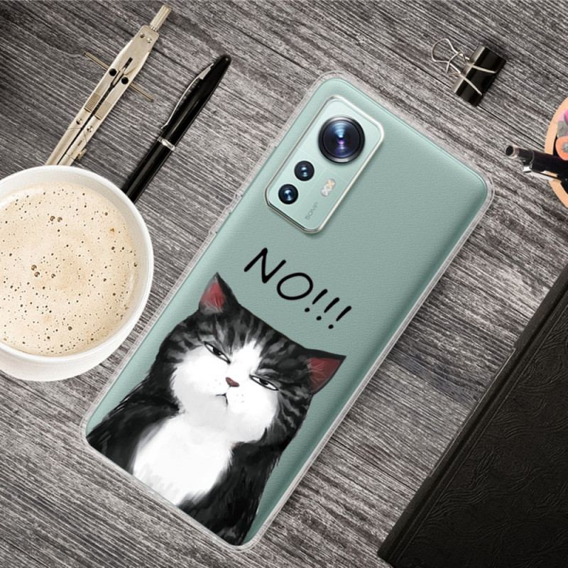 Capa De Celular Para Xiaomi 12 Pro Silicone Cat No