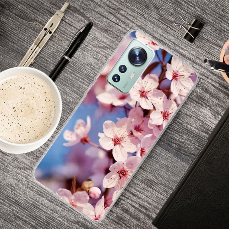 Capa De Celular Para Xiaomi 12 Pro Silicone Floral