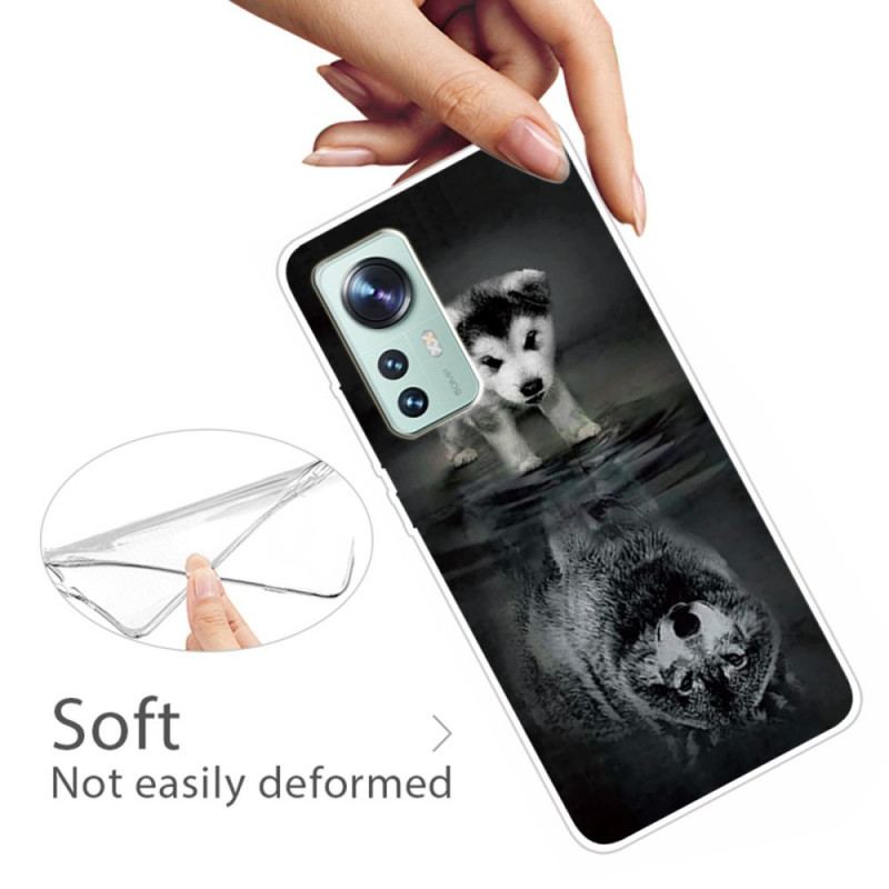 Capa De Celular Para Xiaomi 12 Pro Sonho De Cachorro De Silicone