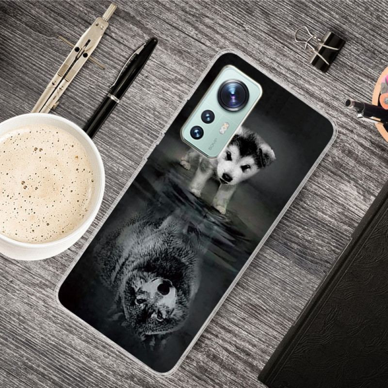 Capa De Celular Para Xiaomi 12 Pro Sonho De Cachorro De Silicone