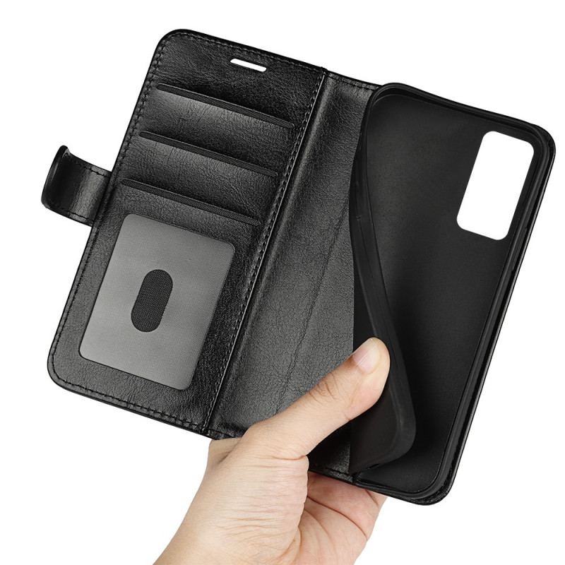 Capa Flip Para Xiaomi 12 Pro Couro Sintético