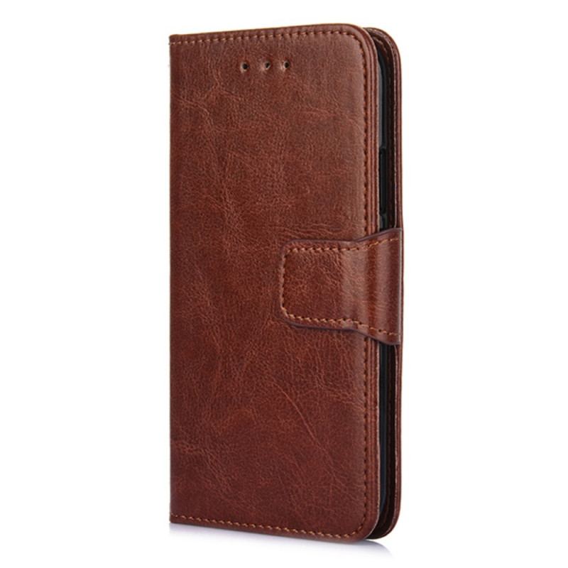 Capa Flip Para Xiaomi 12 Pro Estilo Vintage De Couro