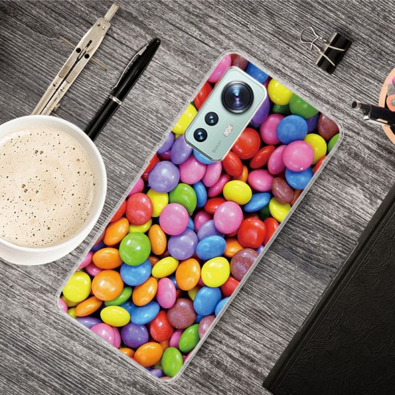 Capa Para Xiaomi 12 Pro Bombons De Silicone