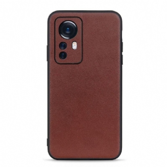 Capa Para Xiaomi 12 Pro Couro Genuíno