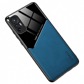 Capa Para Xiaomi 12 Pro Efeito Couro Magnético