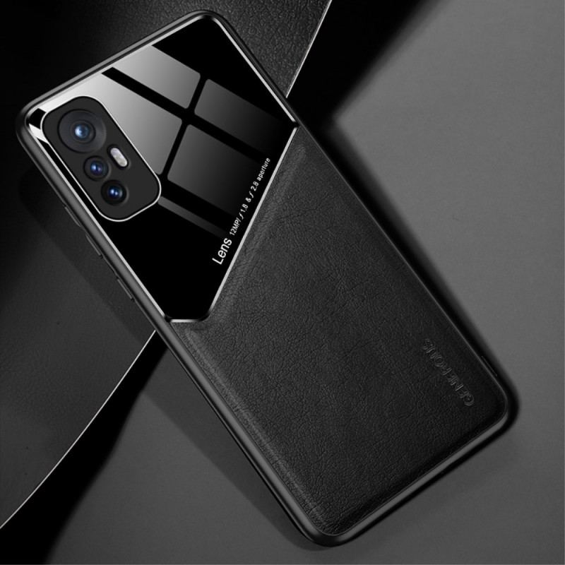 Capa Para Xiaomi 12 Pro Efeito Couro Magnético