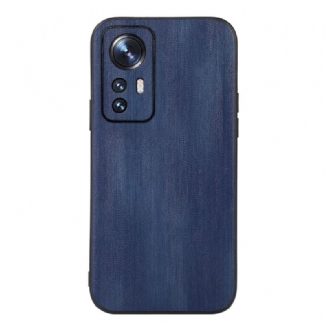 Capa Para Xiaomi 12 Pro Estilo De Couro