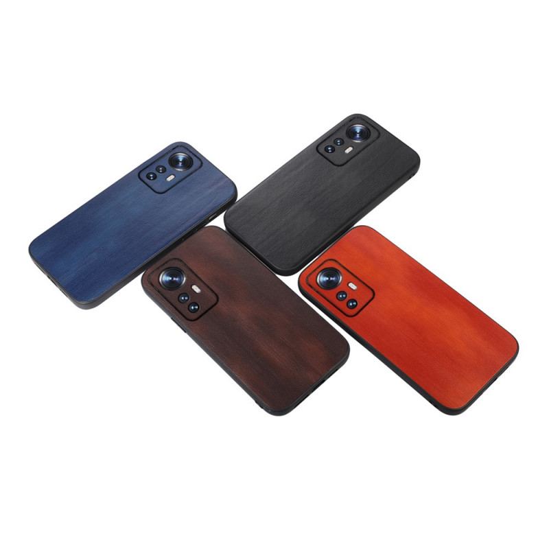 Capa Para Xiaomi 12 Pro Estilo De Couro