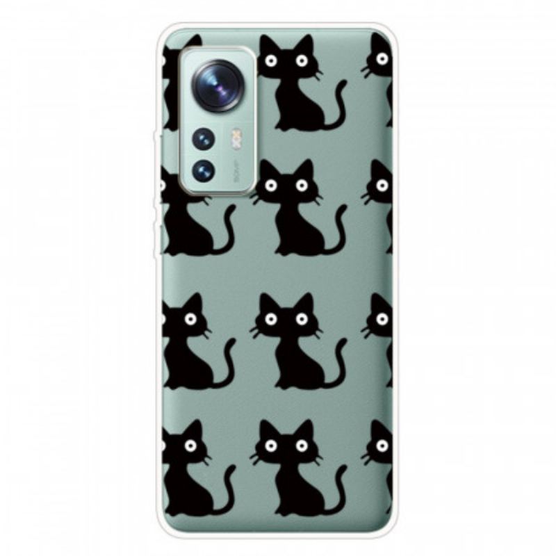 Capa Para Xiaomi 12 Pro Gatos Engraçados