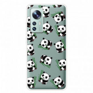 Capa Para Xiaomi 12 Pro Pandas