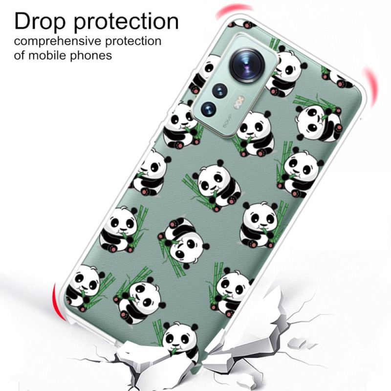 Capa Para Xiaomi 12 Pro Pandas