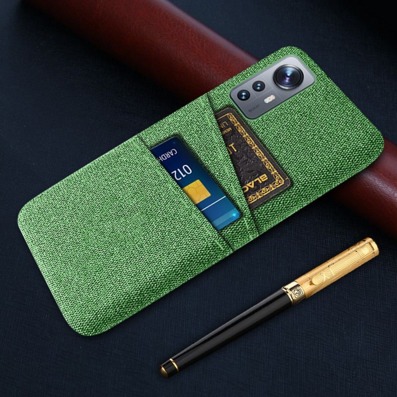 Capa Para Xiaomi 12 Pro Pano Com Porta-cartões