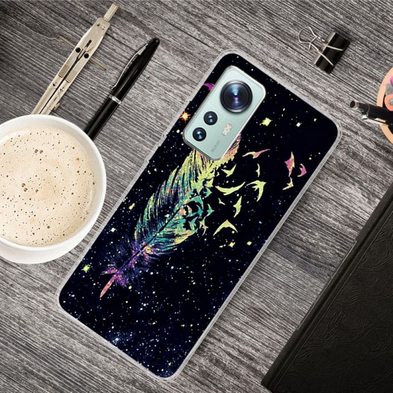 Capa Para Xiaomi 12 Pro Pena Fabulosa De Silicone