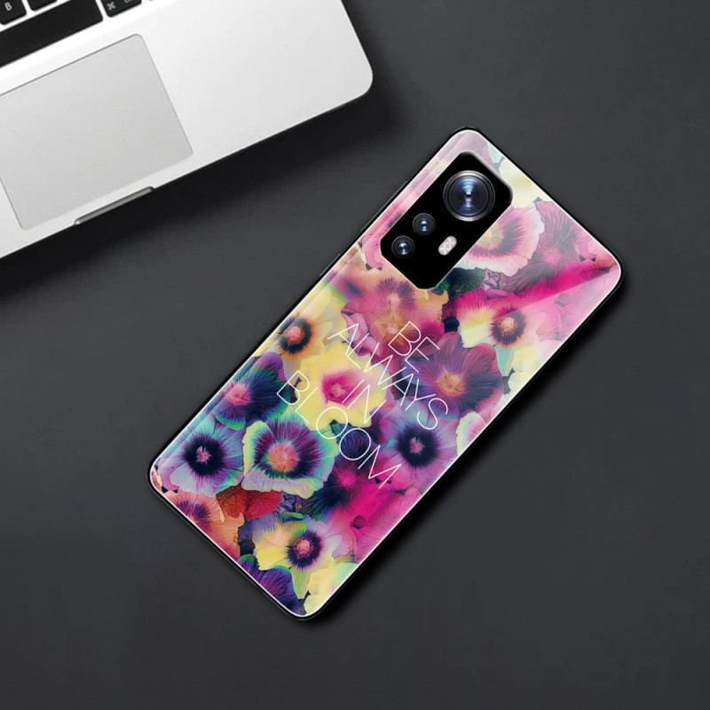 Capa Para Xiaomi 12 Pro Vidro Temperado Esteja Sempre Em Flor