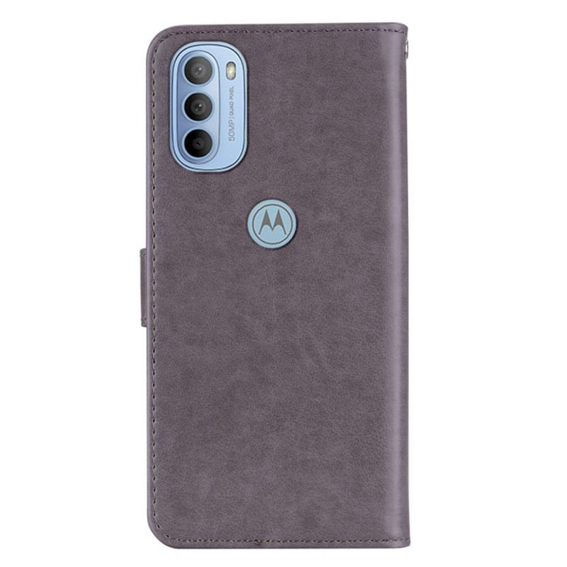 Capa Flip Para Moto G41 / G31 Coruja Mandala E Charme